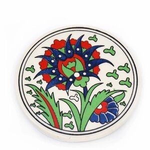 Turkish Handmade Ceramic Coaster